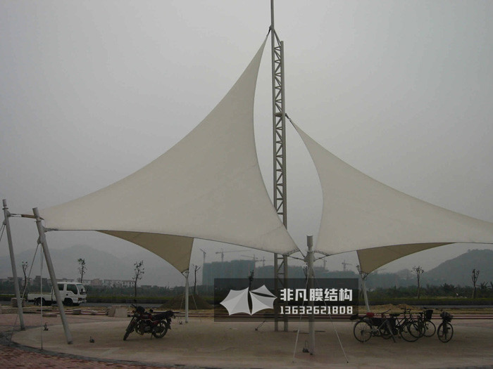 JG006 廣場休閑景觀膜結(jié)構(gòu) 廣州蕉門河