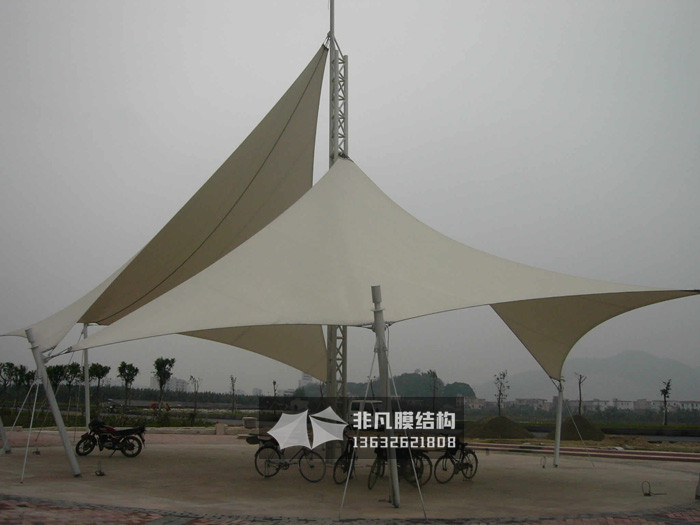 JG006 廣場休閑景觀膜結(jié)構(gòu) 廣州蕉門河
