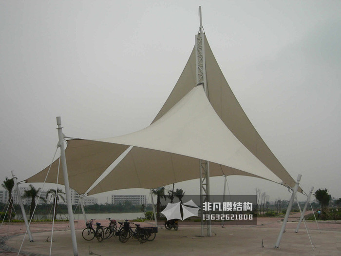 JG006 廣場休閑景觀膜結(jié)構(gòu) 廣州蕉門河