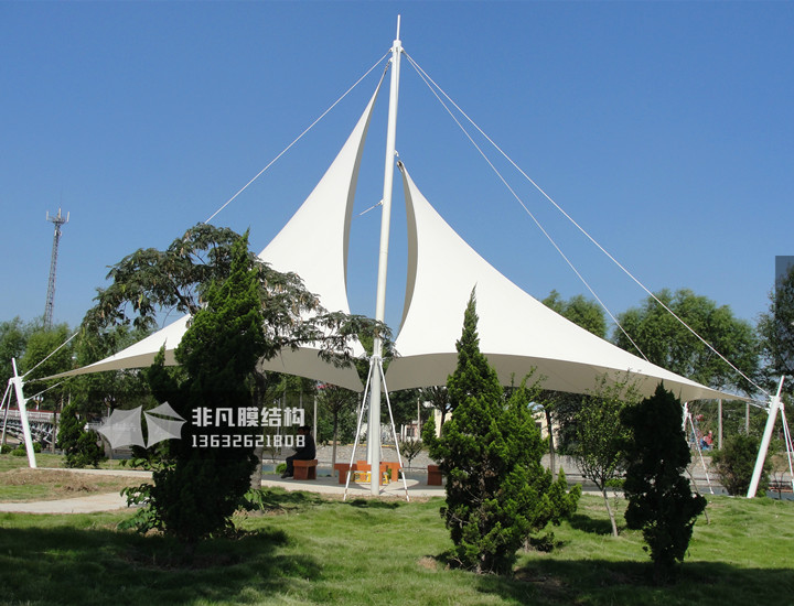 JG011 公園景觀膜結(jié)構(gòu)雨棚 