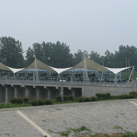 JG032 walkway landscape film structure