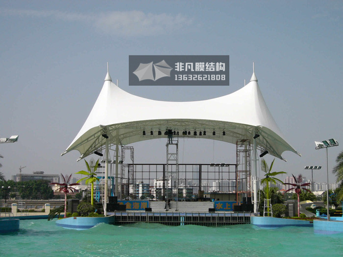 WT002 舞臺(tái)景觀膜結(jié)構(gòu) 廣州黃金海岸