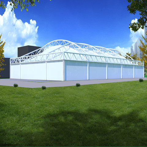 WS006 Sewage pool facilities of membrane structure