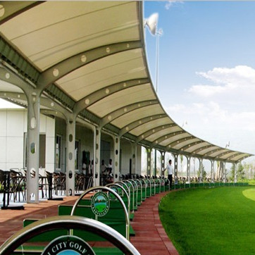QC008 Golf membrane structure canopy