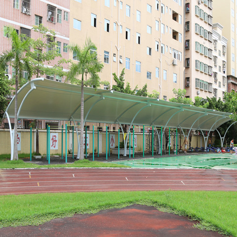 TC040 膜結(jié)構(gòu)雨棚 深圳南聯(lián)學(xué)校
